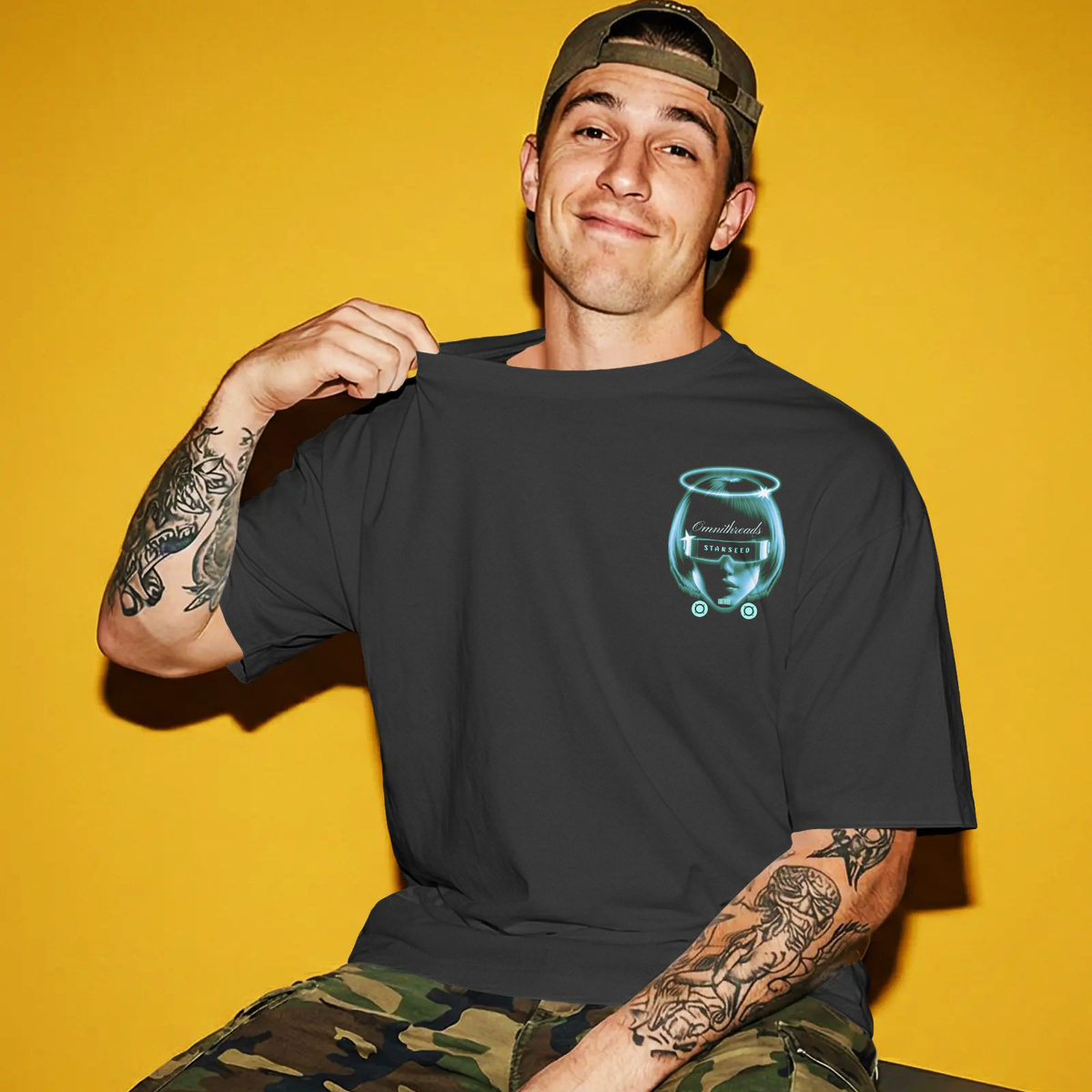 Starseed - Oversized Drop Shoulder Tee — product image 3