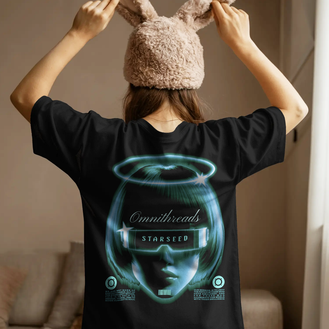 Starseed - Oversized Drop Shoulder Tee