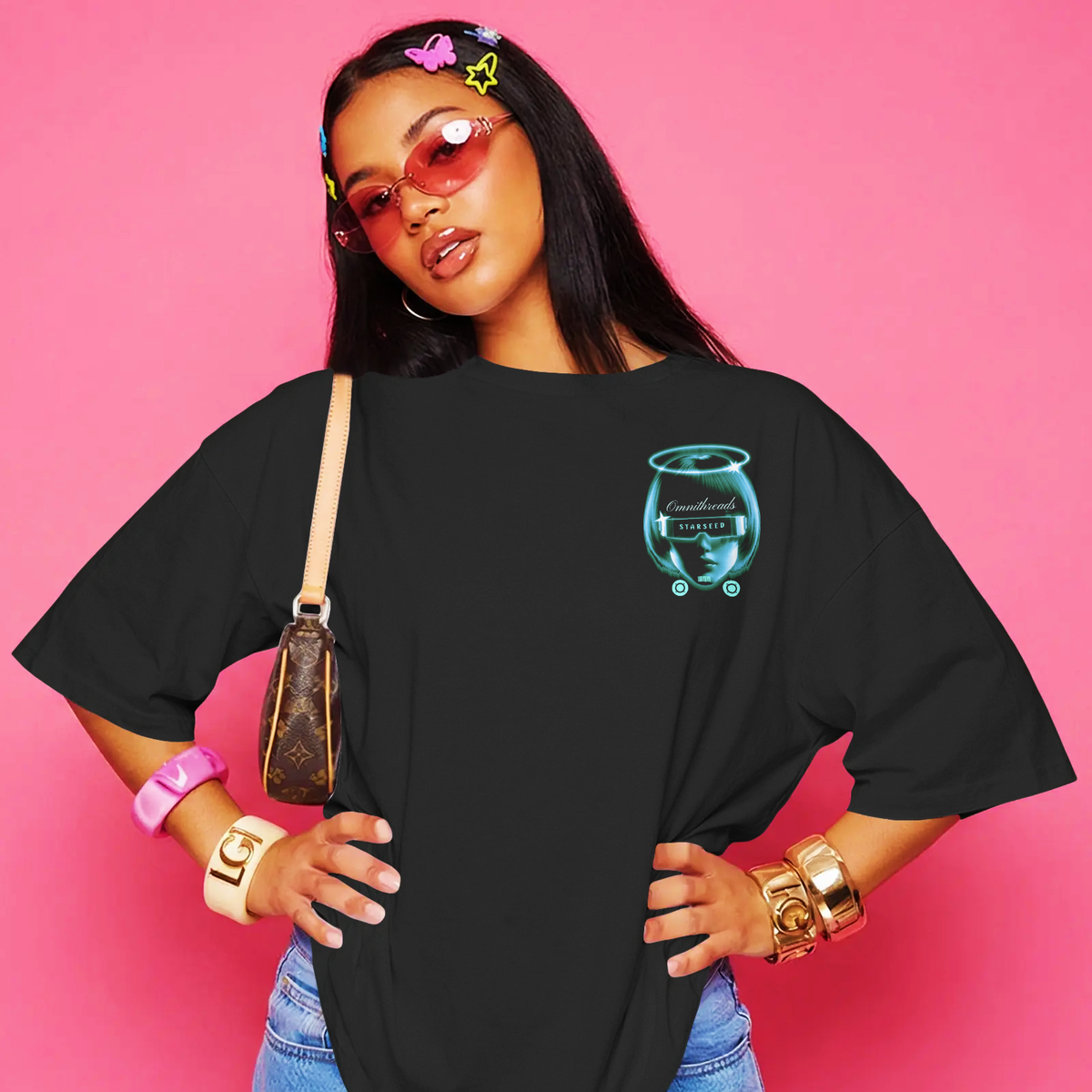 Starseed - Oversized Drop Shoulder Tee — product image 4