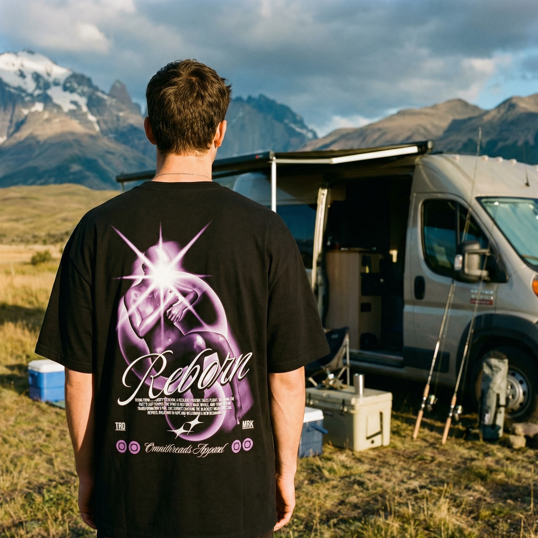 Reborn - Oversized Drop Shoulder Tee