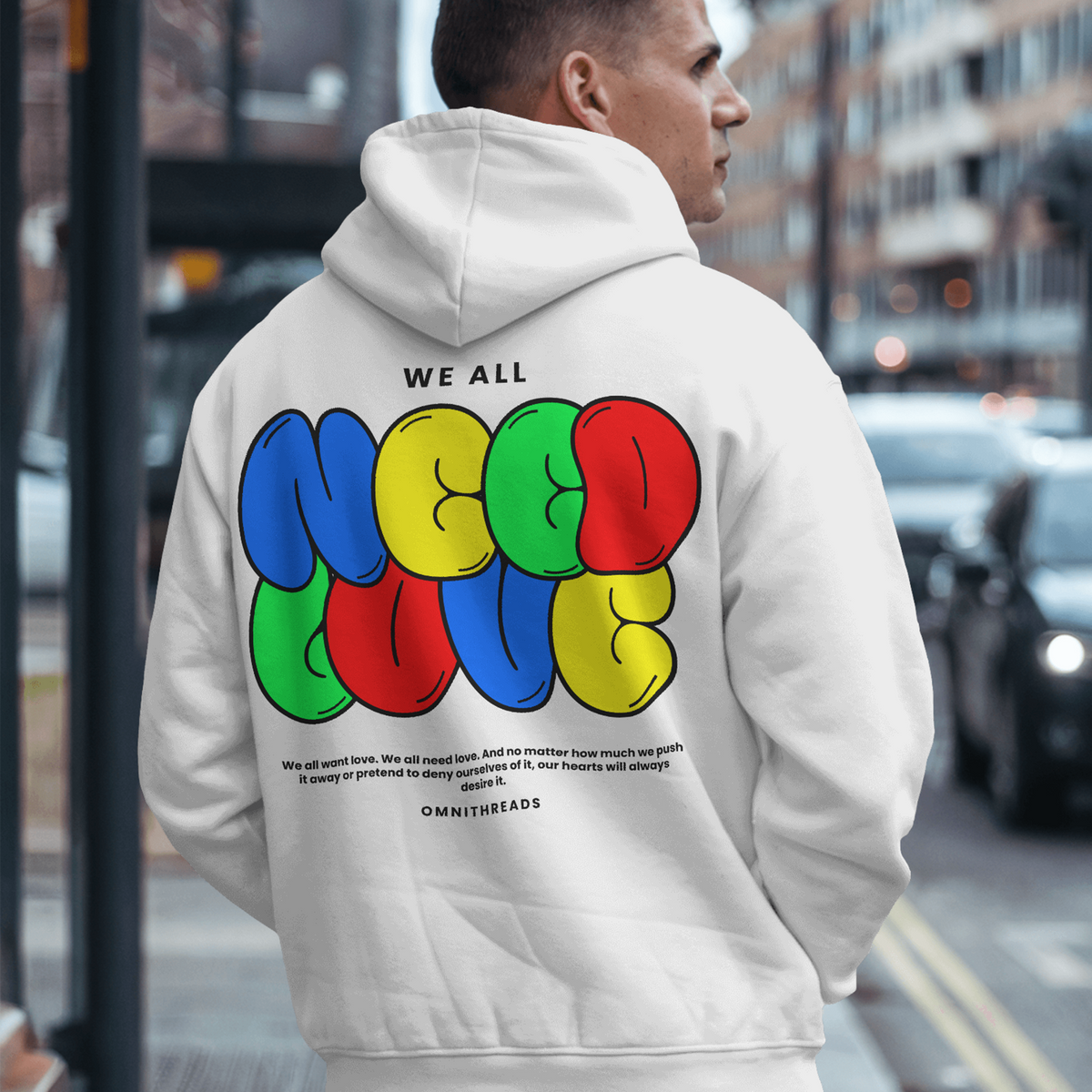 We All Need Love - Oversized Hoodie — product image 7