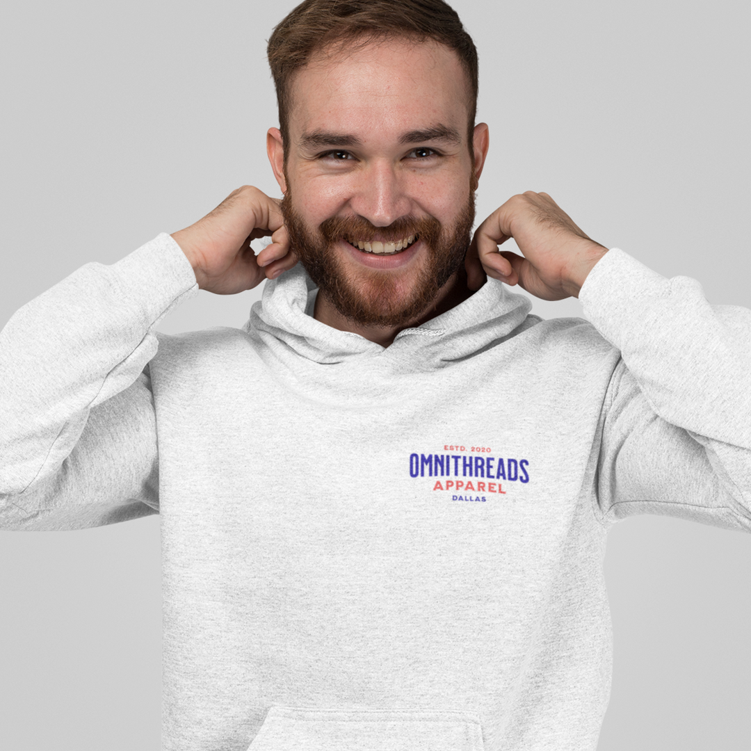 Omnithreads Original - Oversized Streetwear Fleece Hoodie