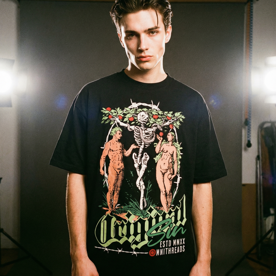 Original Sin - Oversized Drop Shoulder Tee