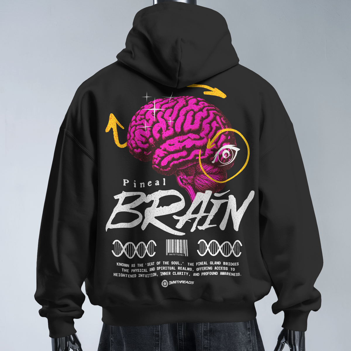Pineal Brain - Oversized Hoodie — product image 1
