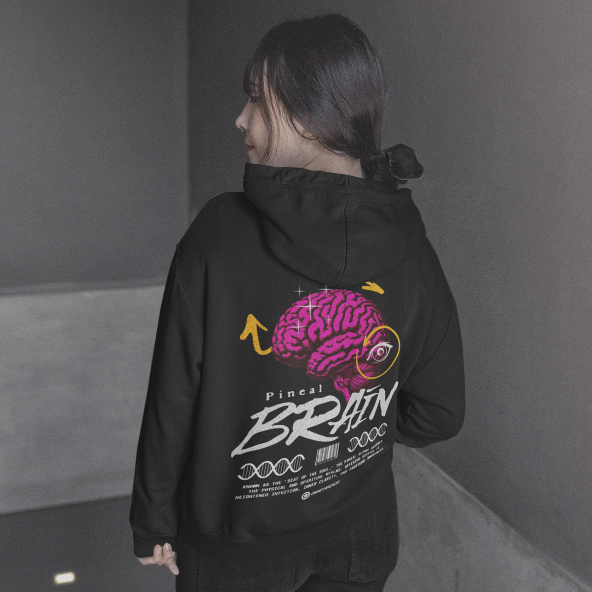 Pineal Brain - Oversized Hoodie — product image 6
