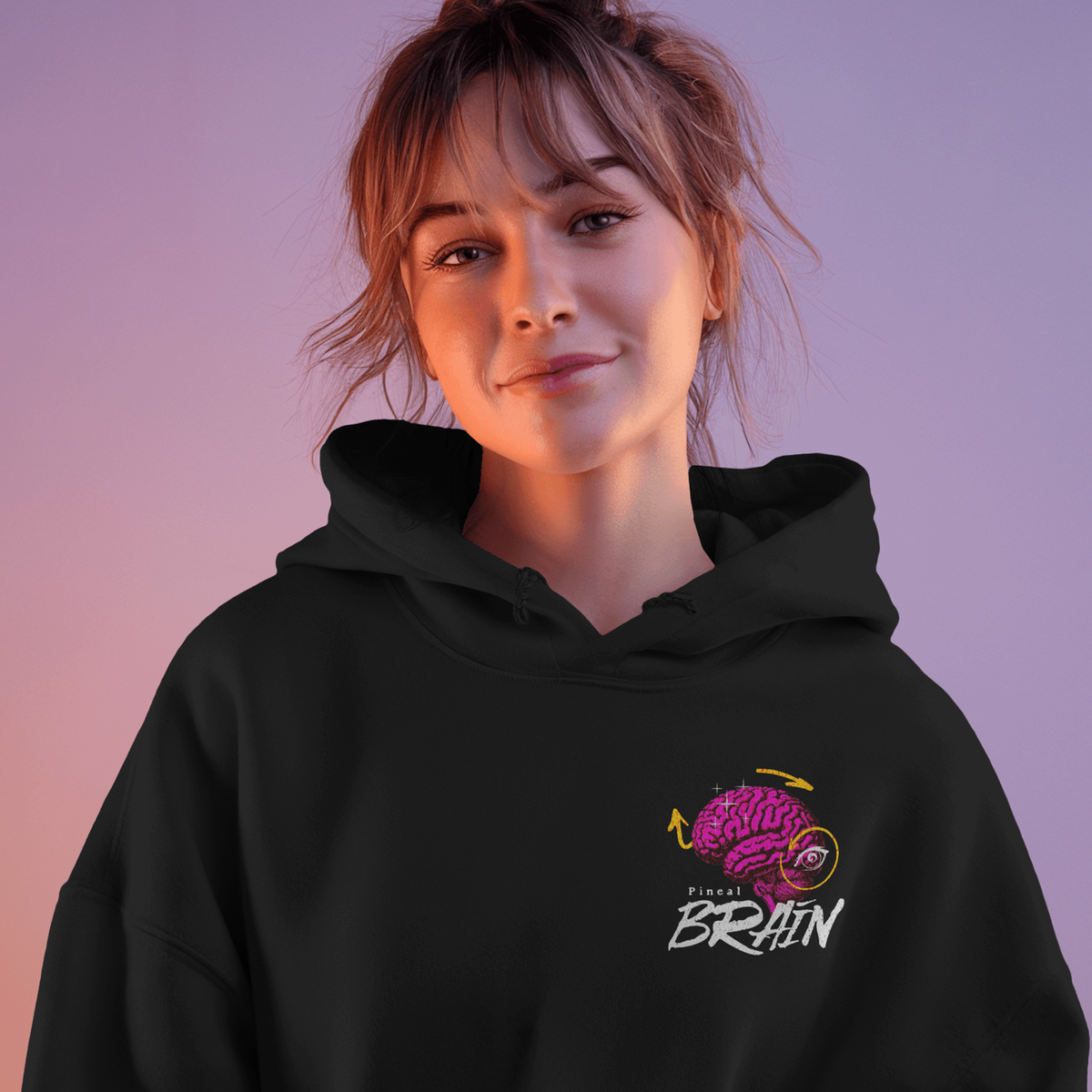 Pineal Brain - Oversized Hoodie — product image 3