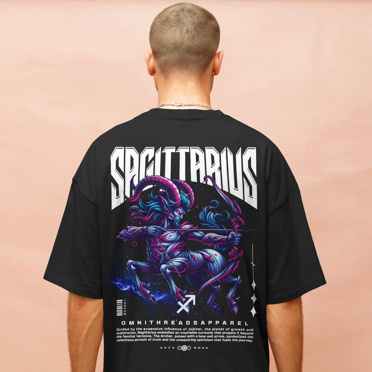 Pursuit of Truth - Oversized Drop Shoulder Tee — product image 1