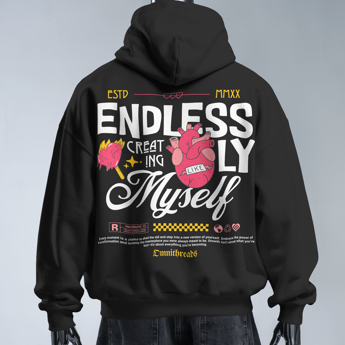 Reinvention Mode - Oversized Hoodie — product image 1