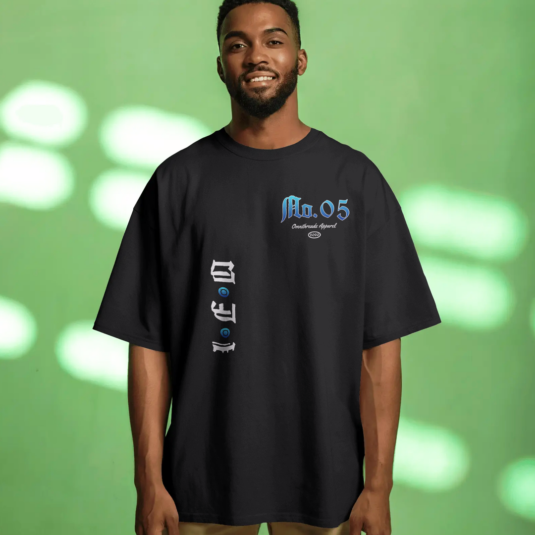 Rogue Leo - Oversize Deep Drop Shoulder Tee