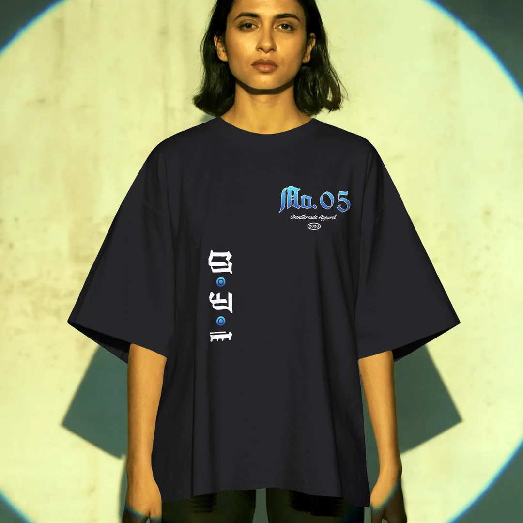 Rogue Leo - Oversize Deep Drop Shoulder Tee