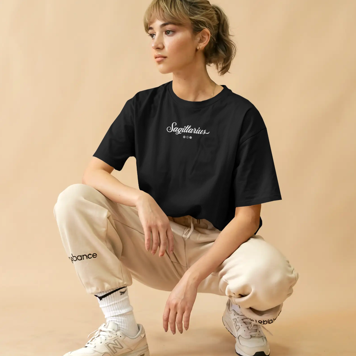Sagittarius Potion - Oversized Drop Shoulder Tee — product image 1