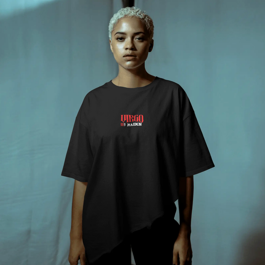 Saint Virgo - Oversize Deep Drop Shoulder Tee