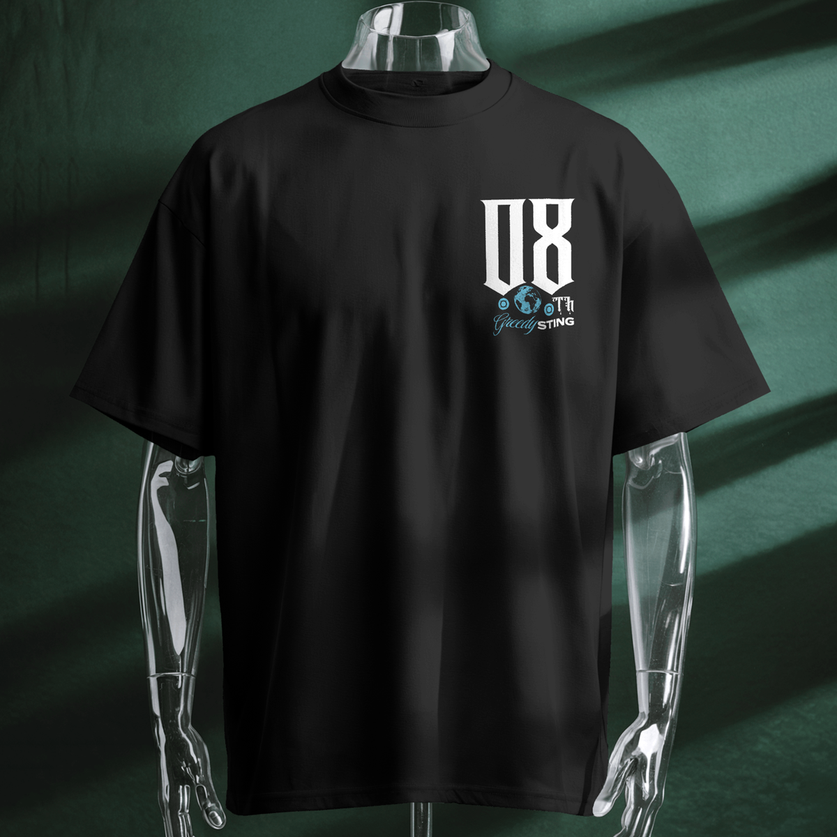 Scorpio Sting - Oversized Drop Shoulder Tee — product image 8