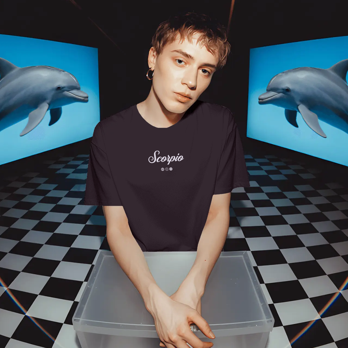 Scorpio Potion - Oversized Drop Shoulder Tee — product image 1