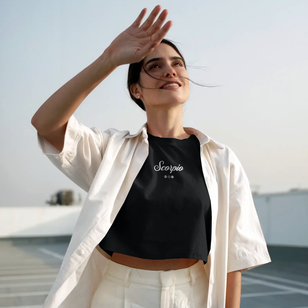 Scorpio Potion - Oversized Drop Shoulder Tee — product image 3