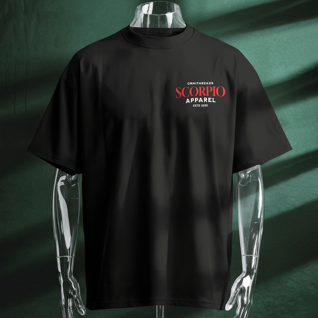 Scorpio Transformation - Oversize Deep Drop Shoulder Tee