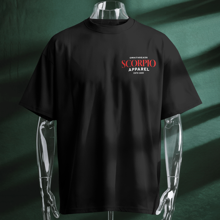 Scorpio Transformation - Oversize Deep Drop Shoulder Tee