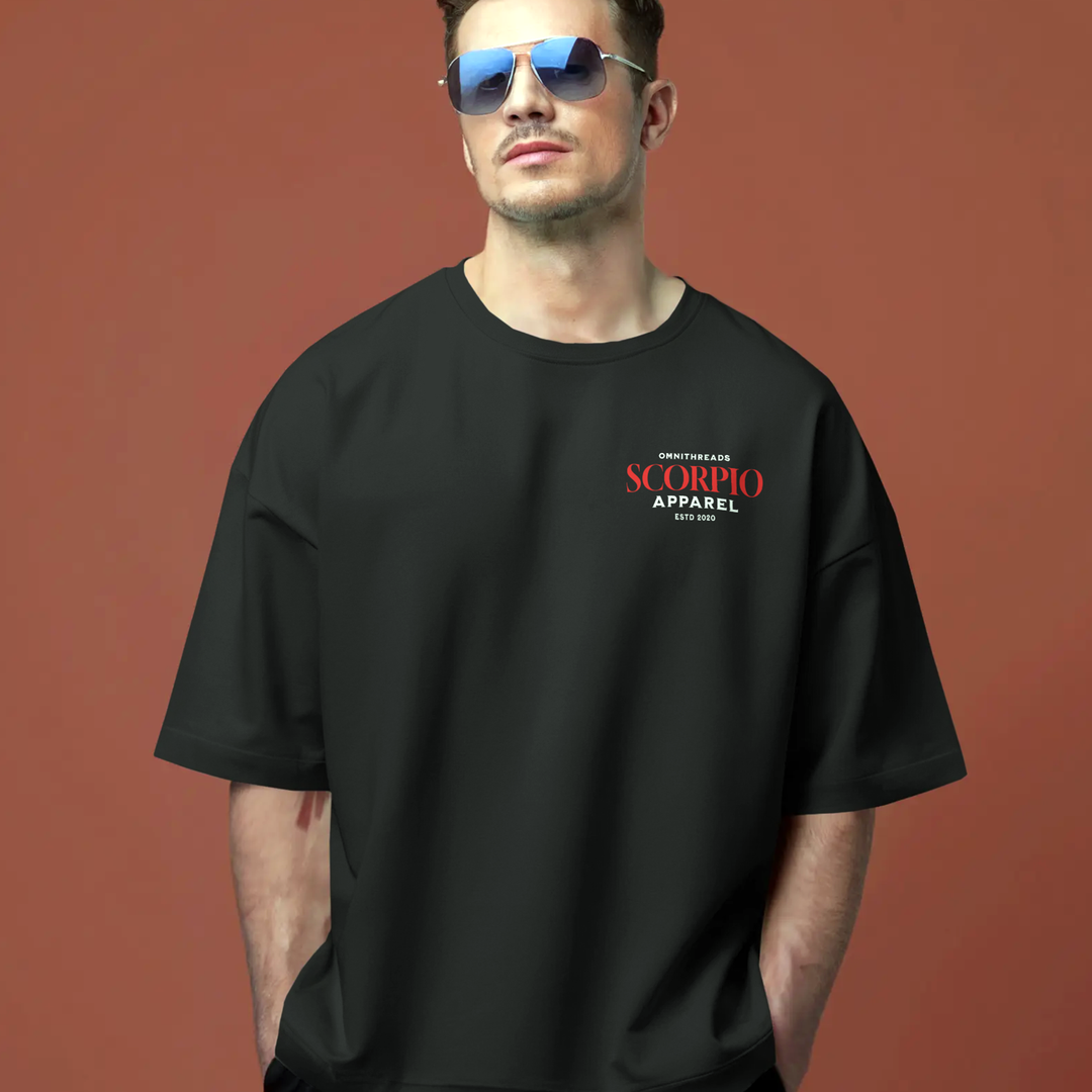 Scorpio Transformation - Oversize Deep Drop Shoulder Tee
