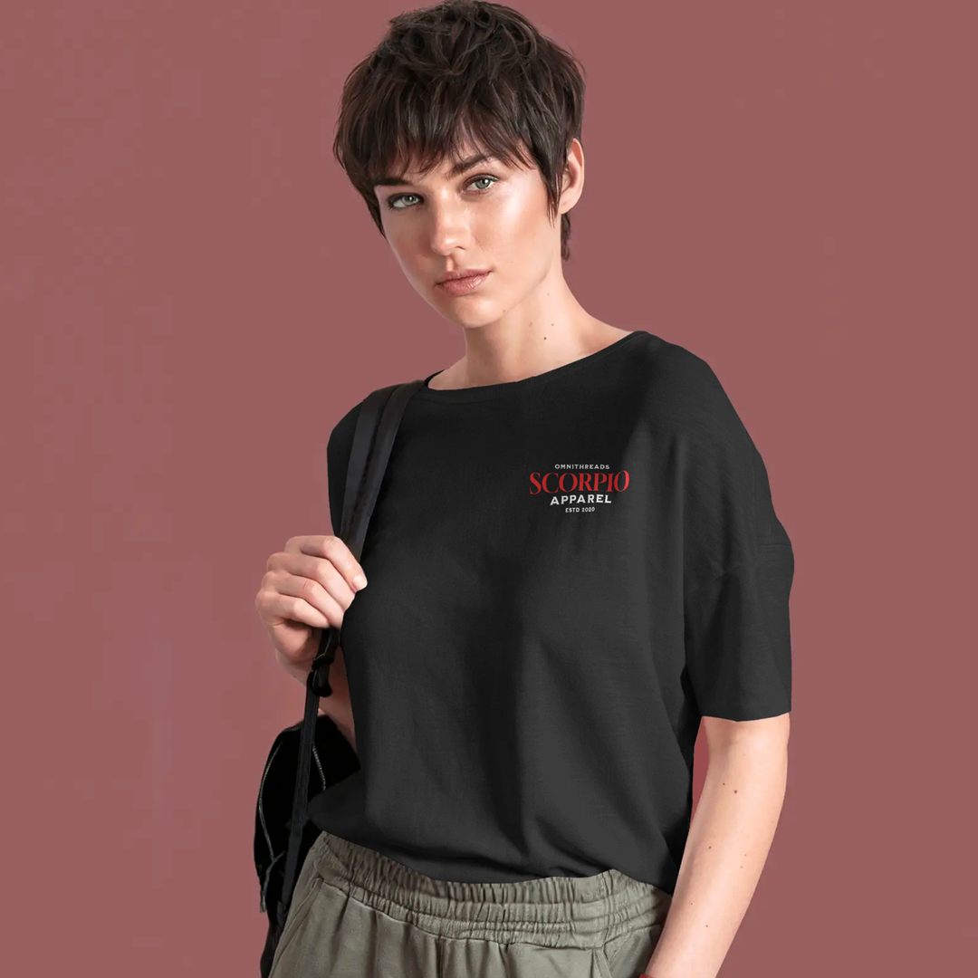 Scorpio Transformation - Oversize Deep Drop Shoulder Tee