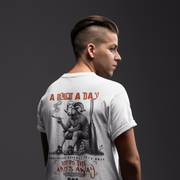 Smokin Aries - Oversize Deep Drop Shoulder Tee