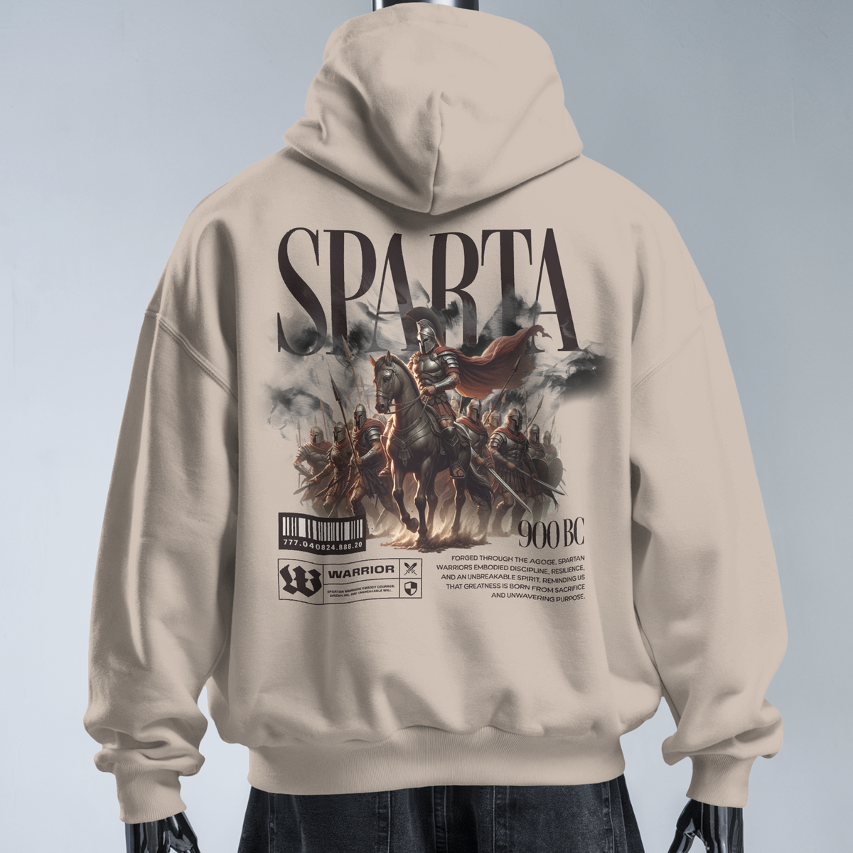 Spartan Spirit - Oversized Hoodie — product image 1