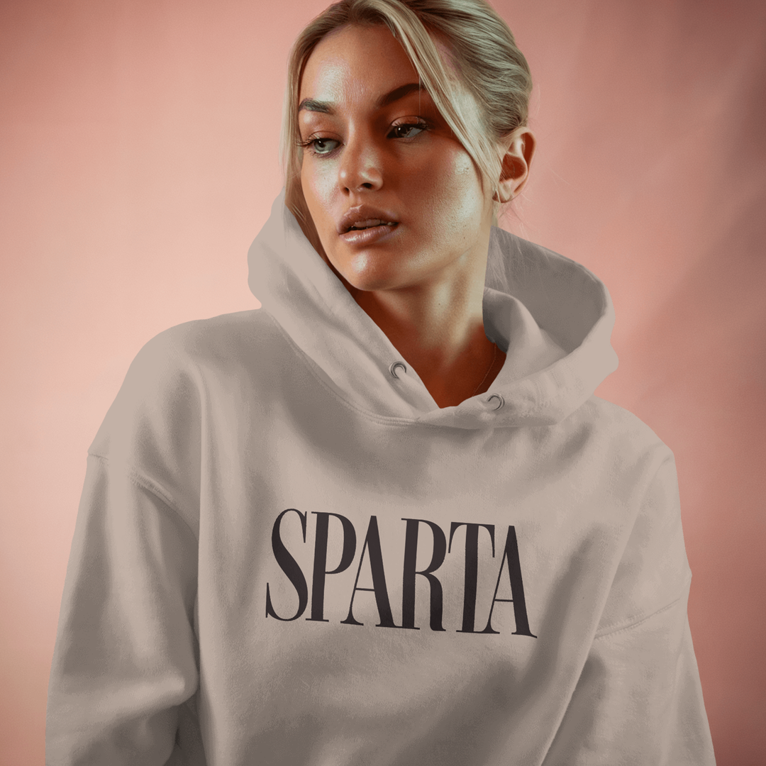 Spartan Spirit - Oversized Streetwear Fleece Hoodie