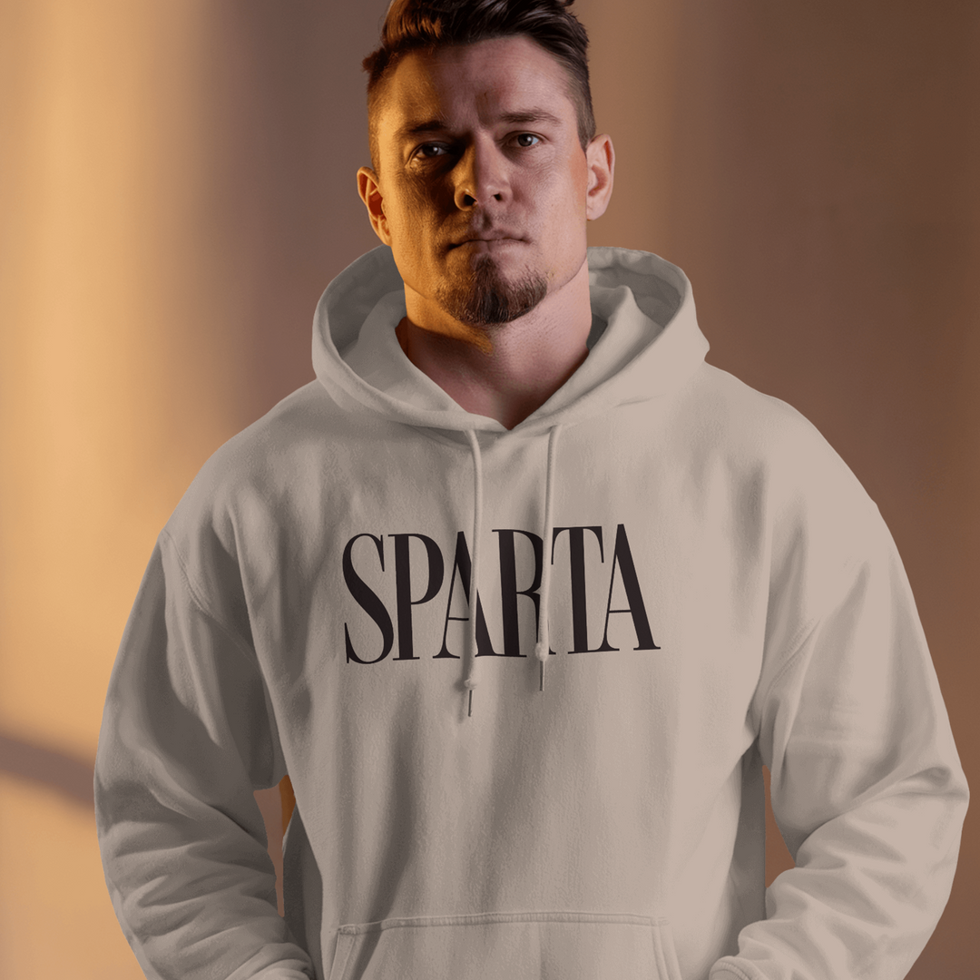 Spartan Spirit - Oversized Streetwear Fleece Hoodie