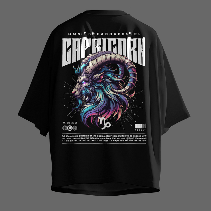Symphony Of Echoes - Oversize Deep Drop Shoulder Tee
