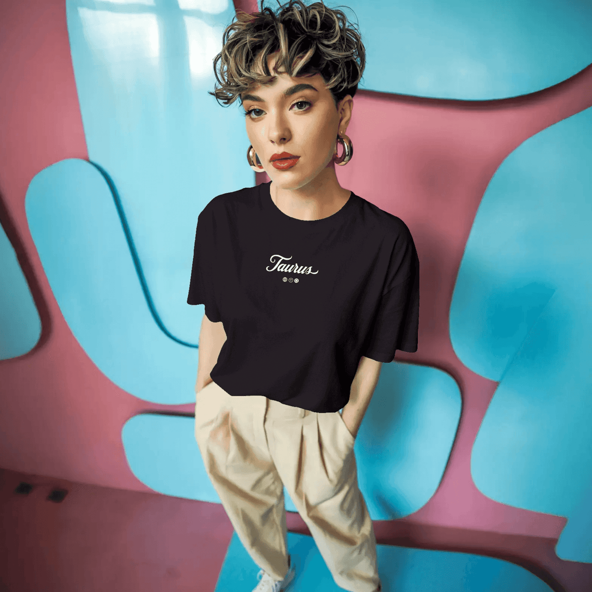 Taurus Potion - Oversized Drop Shoulder Tee — product image 1