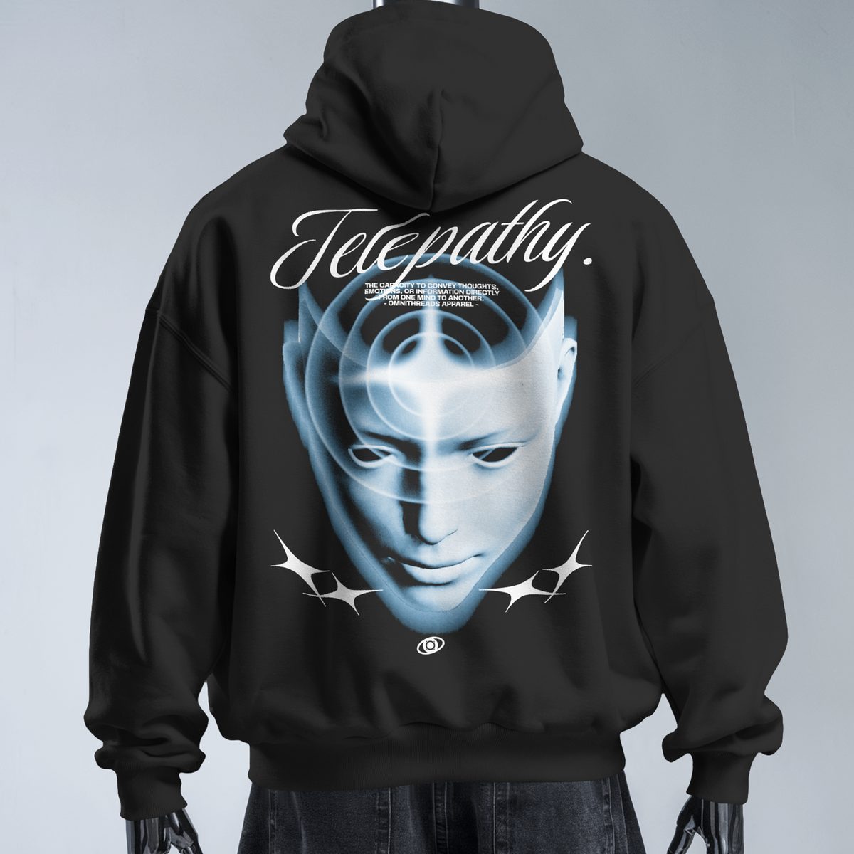 Telepathy - Oversized Hoodie — product image 1