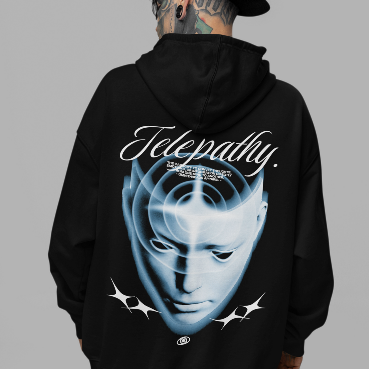 Telepathy - Oversized Hoodie — product image 5