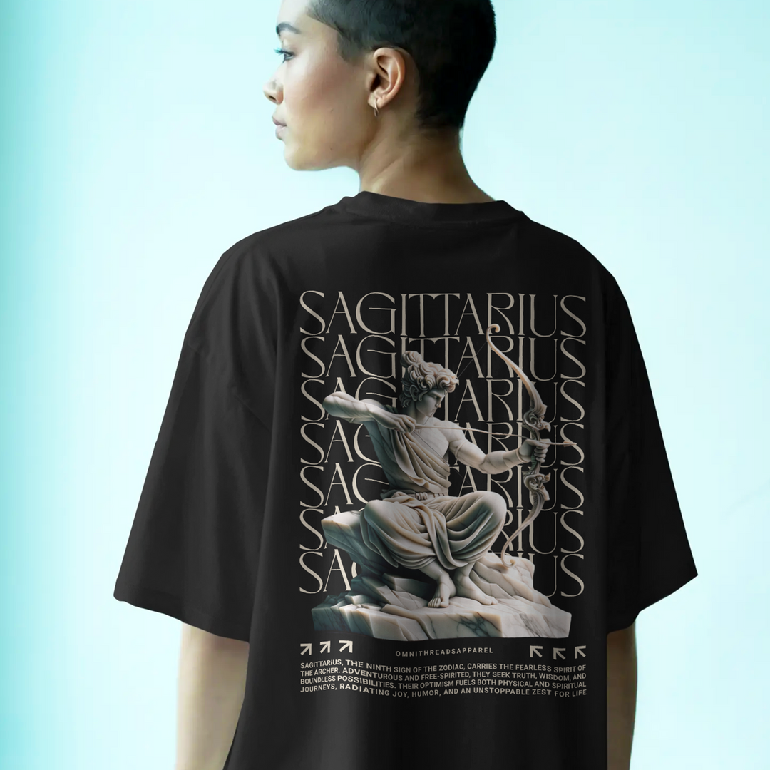 The Ninth Sign - Oversize Deep Drop Shoulder Tee