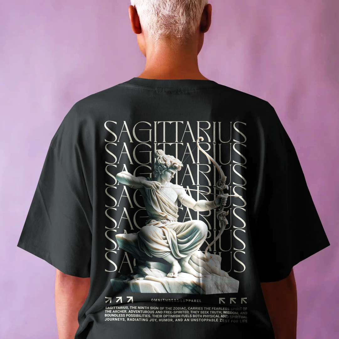 The Ninth Sign - Oversize Deep Drop Shoulder Tee