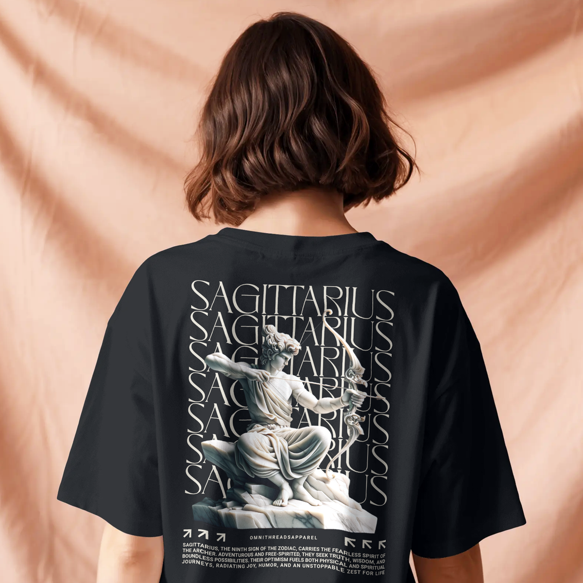 The Ninth Sign - Oversized Drop Shoulder Tee — product image 1