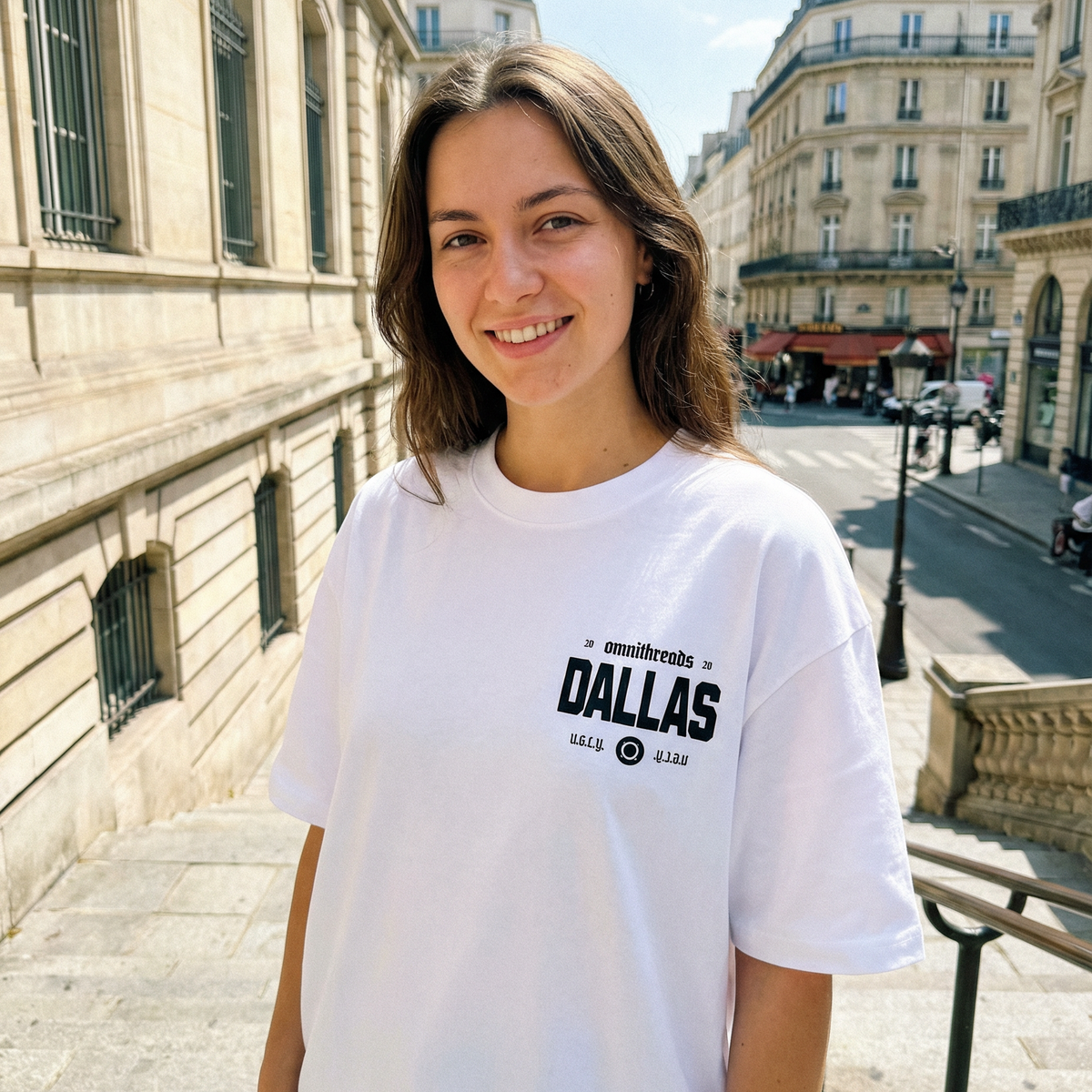 There's No Place Like Dallas - Oversized Drop Shoulder Tee — product image 7