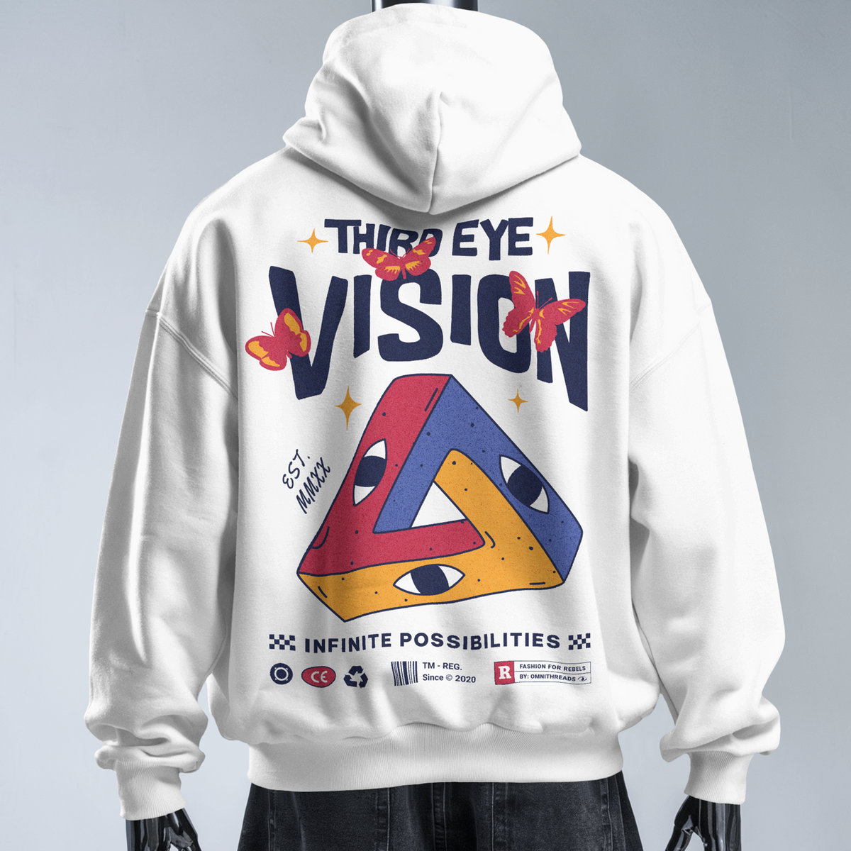 Third Eye Vision - Oversized Hoodie — product image 1
