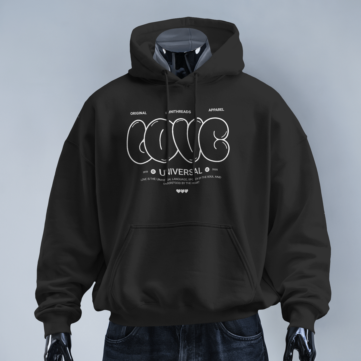 Universal Love - Oversized Hoodie — product image 1