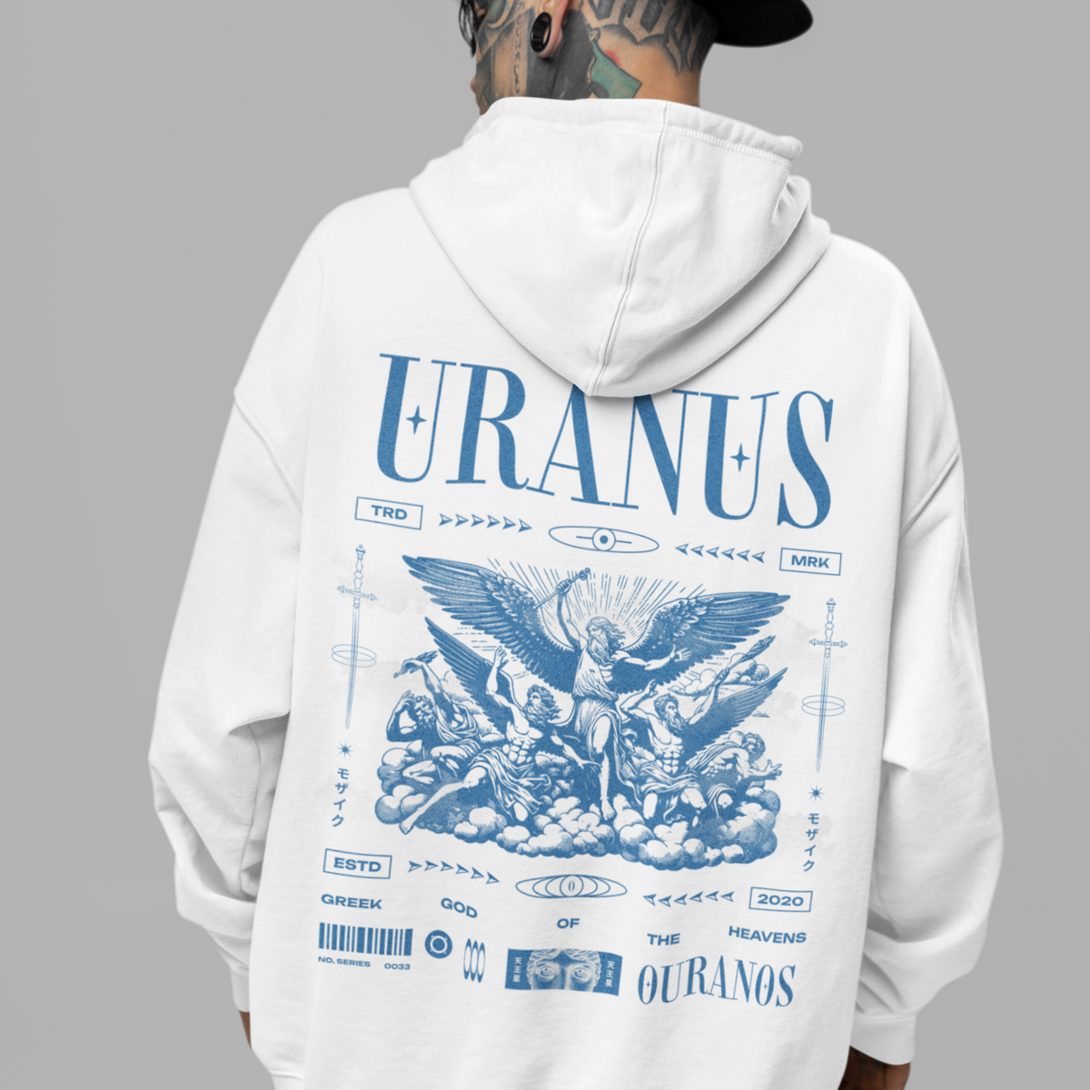 Uranus of Caelus - Oversized Hoodie — product image 5