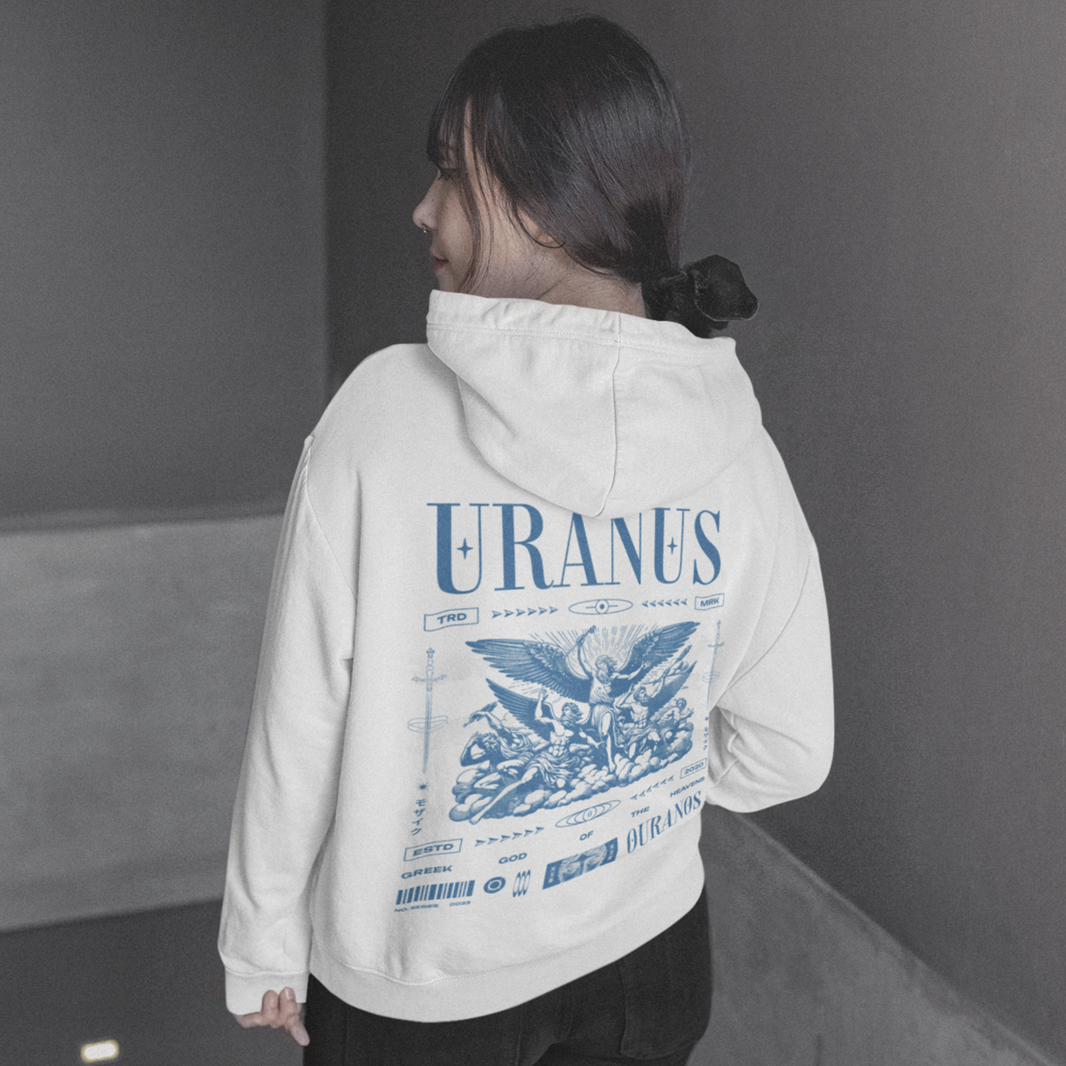 Uranus of Caelus - Oversized Hoodie — product image 6