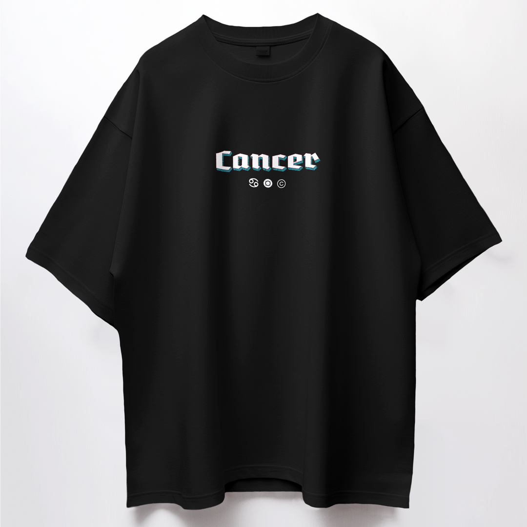 Water Realm - Oversize Deep Drop Shoulder Tee