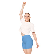 Libra Blue - Women's Biker Shorts