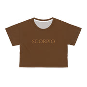 Scorpio Minimal Neutral - Crop Top