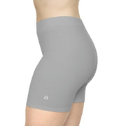 Libra Grey - Women's Biker Shorts
