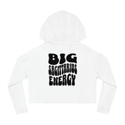 Big Sagittarius Energy - Cropped Hooded Sweatshirt