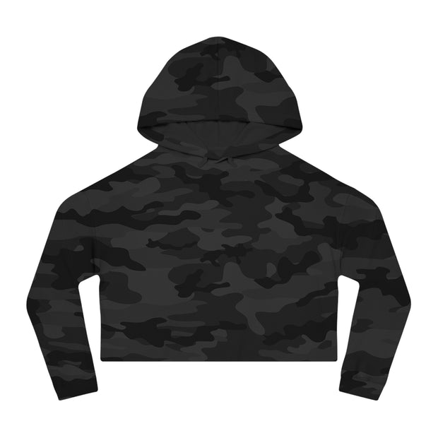 Big Scorpio Energy - Cropped Hooded Sweatshirt