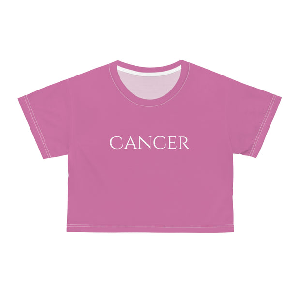Cancer Minimal Pink - Crop Top