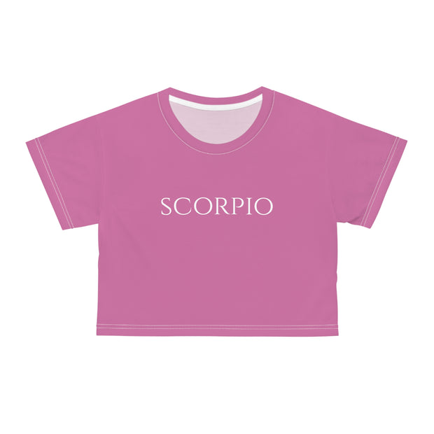 Scorpio Minimal Pink - Crop Top
