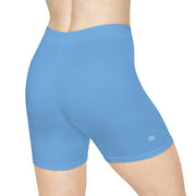 Aquarius Blue - Women's Biker Shorts