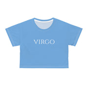 Virgo Minimal Blue - Crop Top