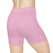 Leo Pink - Women's Biker Shorts